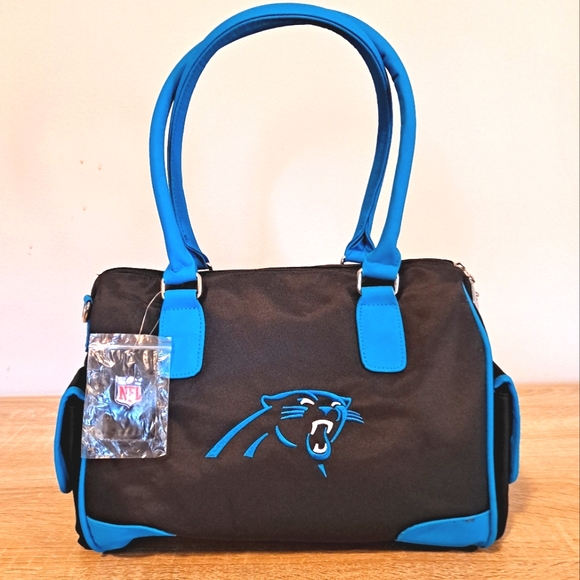 NFL Handbags - 👀 💙 NFL Carolina Panther's Deluxe Handbag nwt